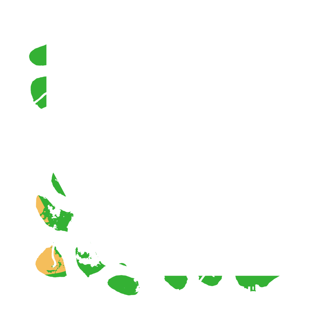Biome Rust Map: Procedural Map, Size: 3700, Seed: 847090246