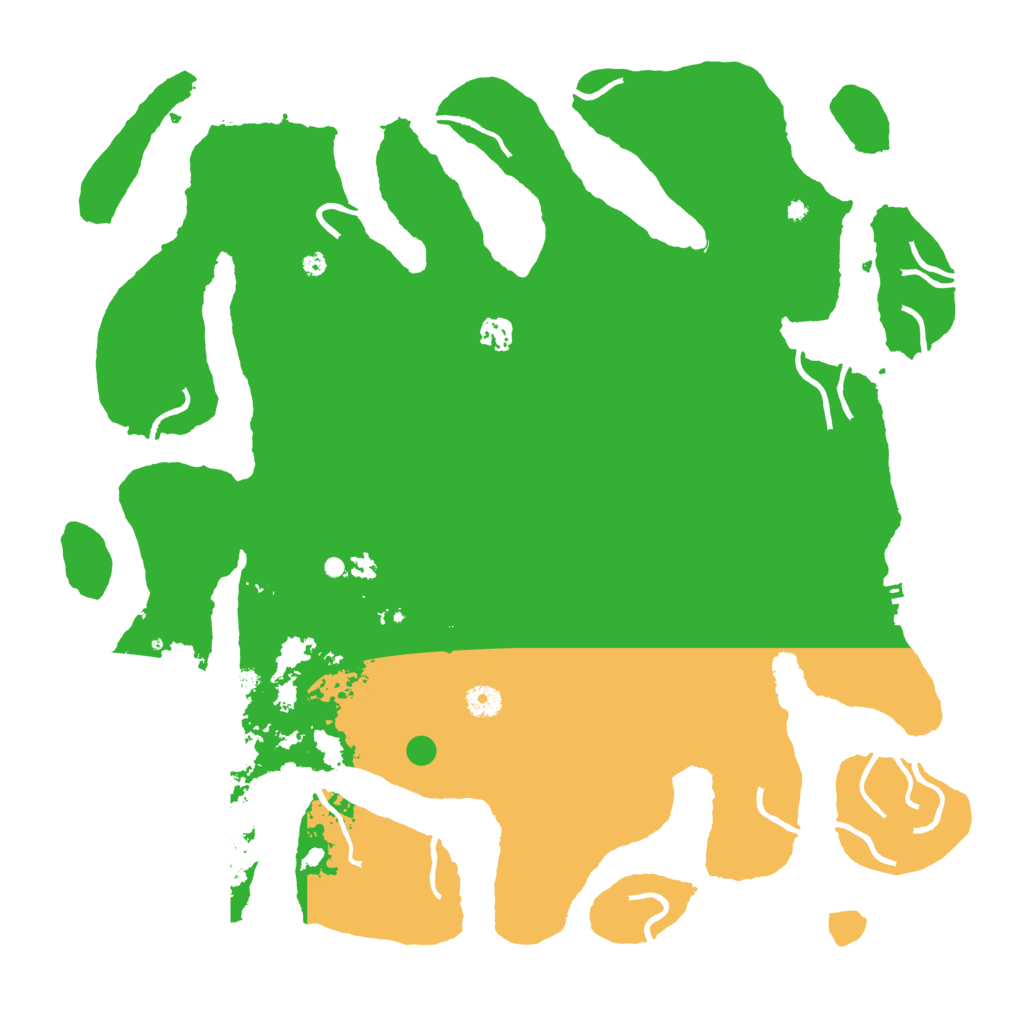 Biome Rust Map: Procedural Map, Size: 4500, Seed: 1437693843