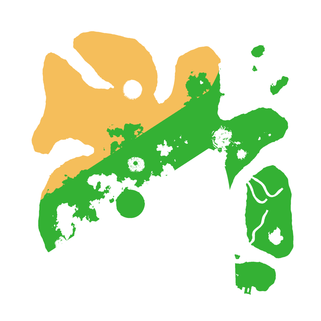 Biome Rust Map: Procedural Map, Size: 3000, Seed: 77583547