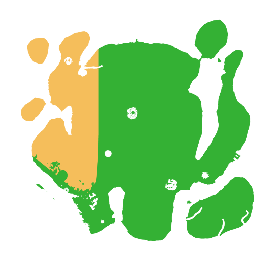 Biome Rust Map: Procedural Map, Size: 3500, Seed: 1570419372