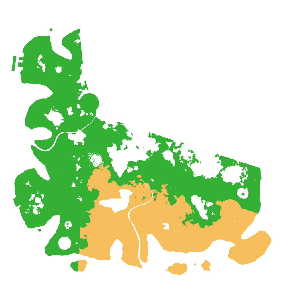 Biome Rust Map: Procedural Map, Size: 4000, Seed: 1436344105