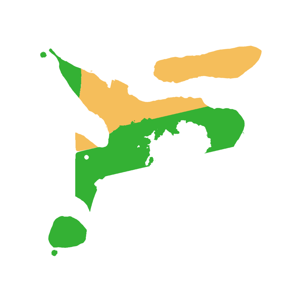 Biome Rust Map: Procedural Map, Size: 2000, Seed: 927029016