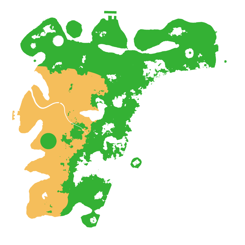 Biome Rust Map: Procedural Map, Size: 4000, Seed: 5595