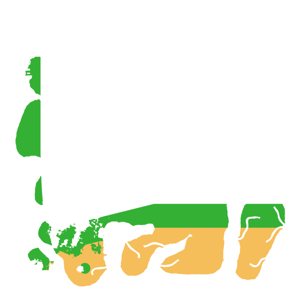 Biome Rust Map: Procedural Map, Size: 3775, Seed: 1