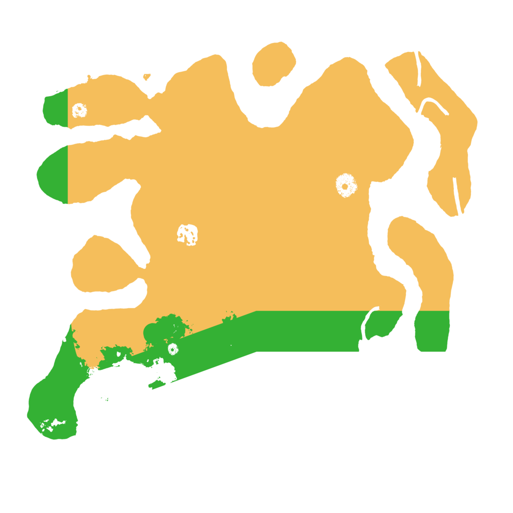 Biome Rust Map: Procedural Map, Size: 3500, Seed: 2099479325