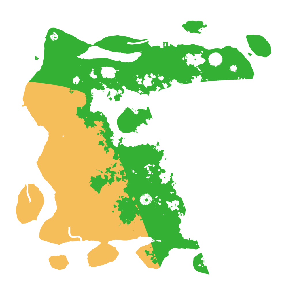 Biome Rust Map: Procedural Map, Size: 3850, Seed: 531038928