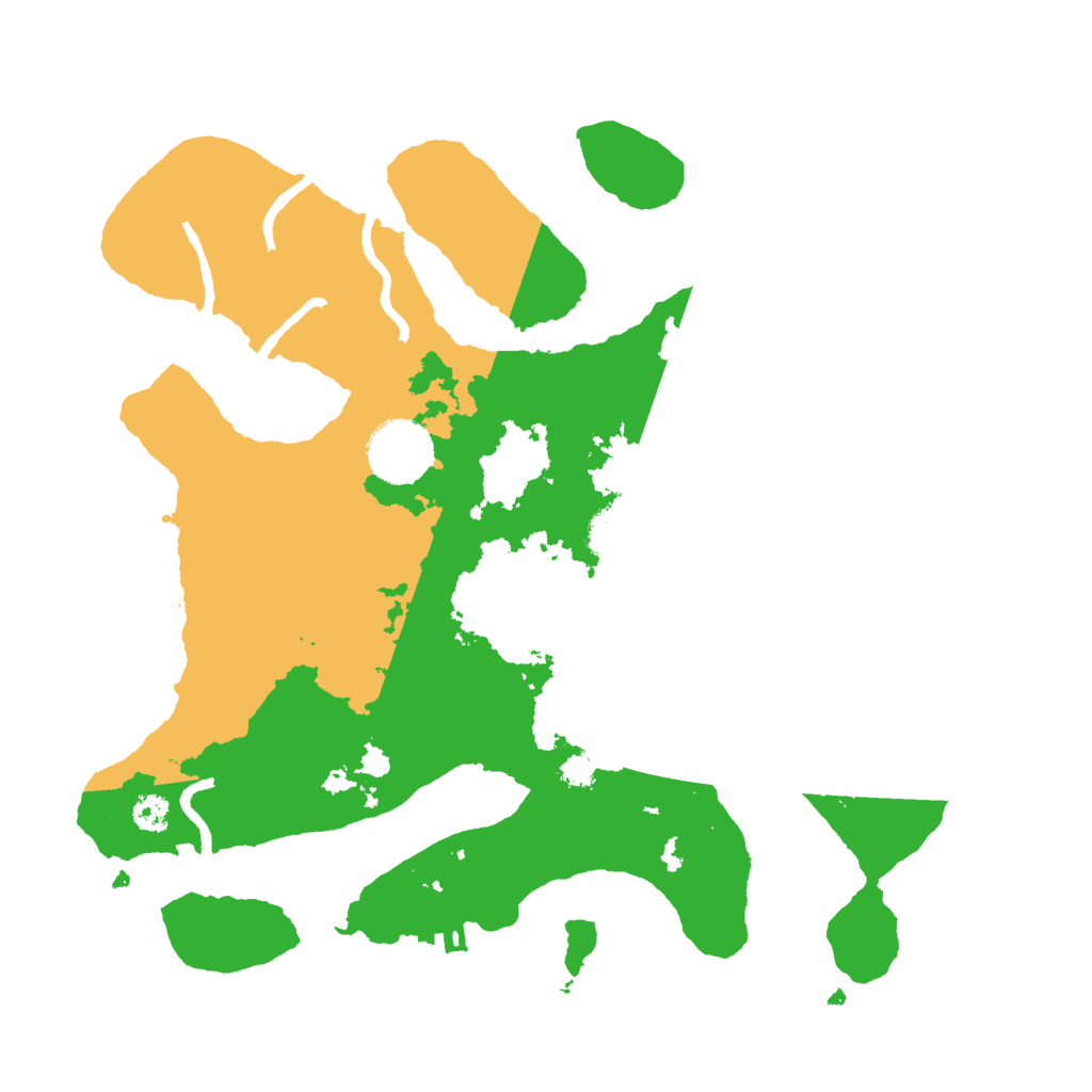 Biome Rust Map: Procedural Map, Size: 3000, Seed: 922006