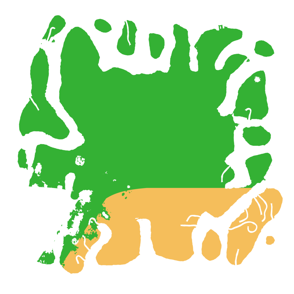 Biome Rust Map: Procedural Map, Size: 4500, Seed: 31067