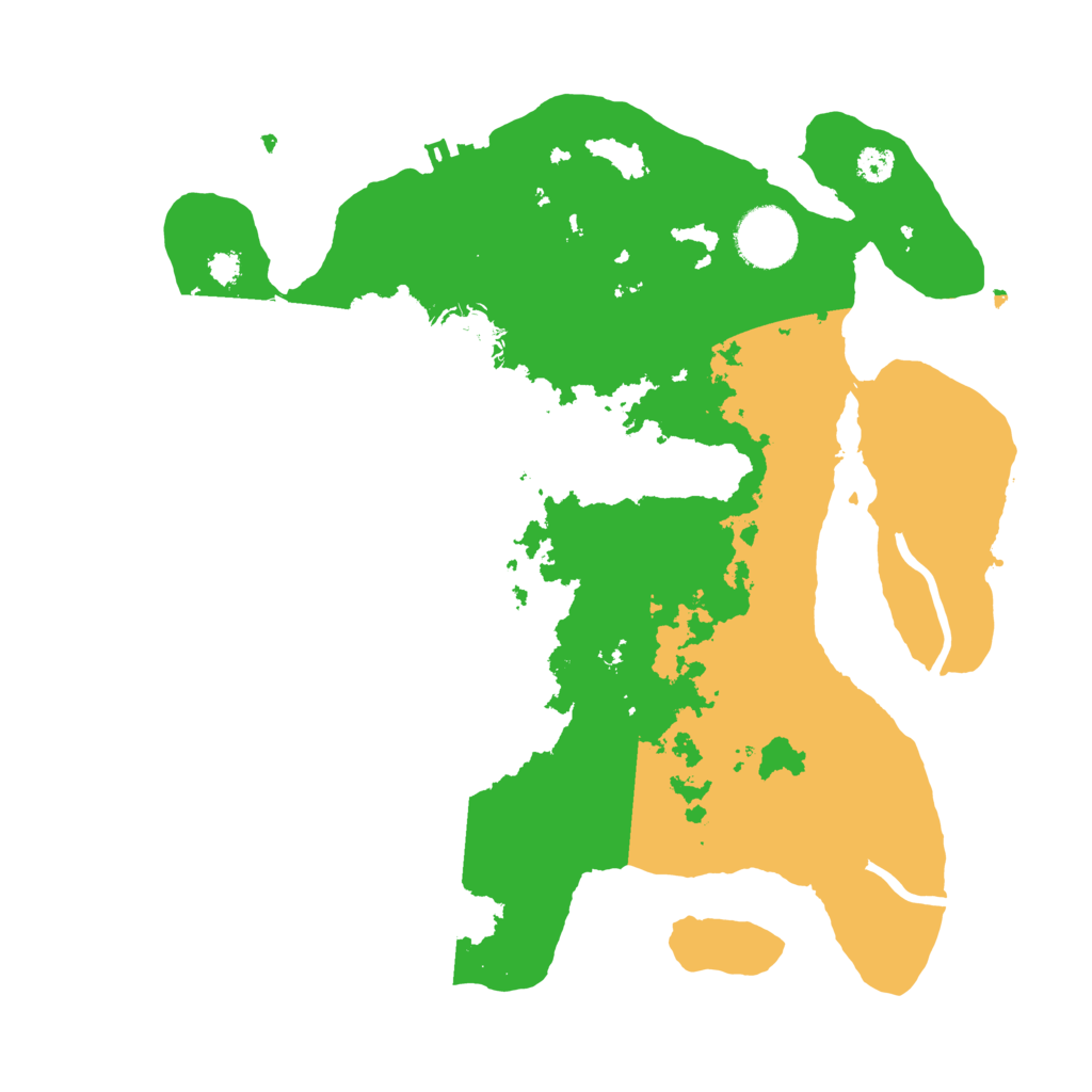 Biome Rust Map: Procedural Map, Size: 3100, Seed: 1483232608