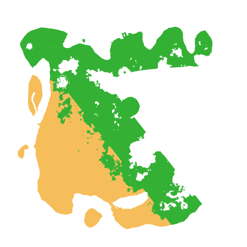 Biome Rust Map: Procedural Map, Size: 3500, Seed: 8465388