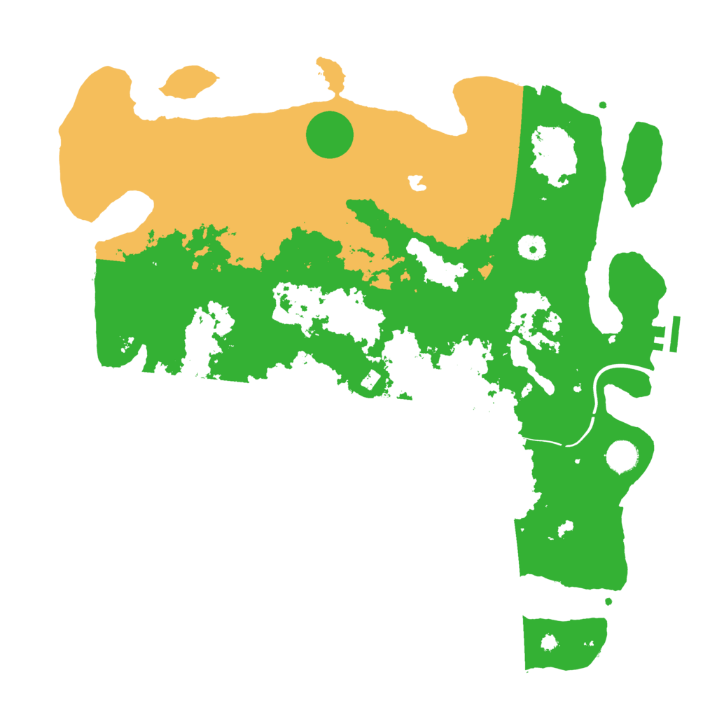 Biome Rust Map: Procedural Map, Size: 4000, Seed: 822064413