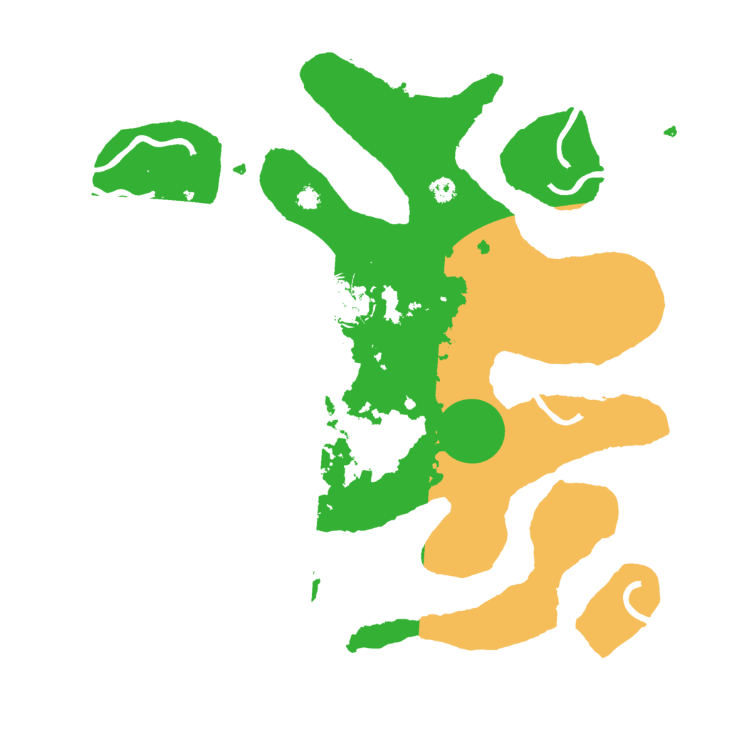 Biome Rust Map: Procedural Map, Size: 3000, Seed: 788369