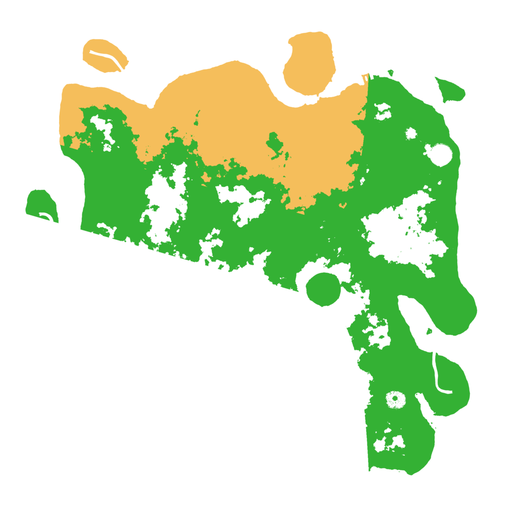 Biome Rust Map: Procedural Map, Size: 4006, Seed: 2147483647
