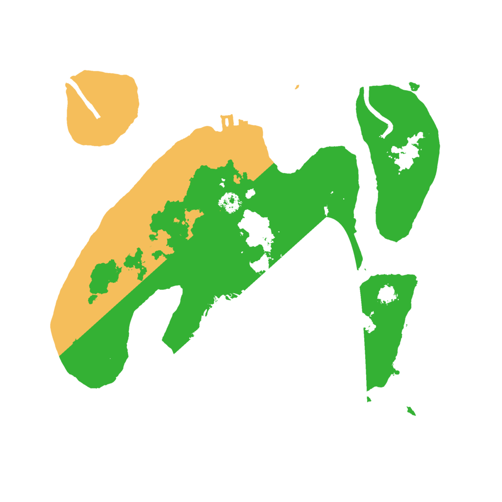 Biome Rust Map: Procedural Map, Size: 2500, Seed: 820