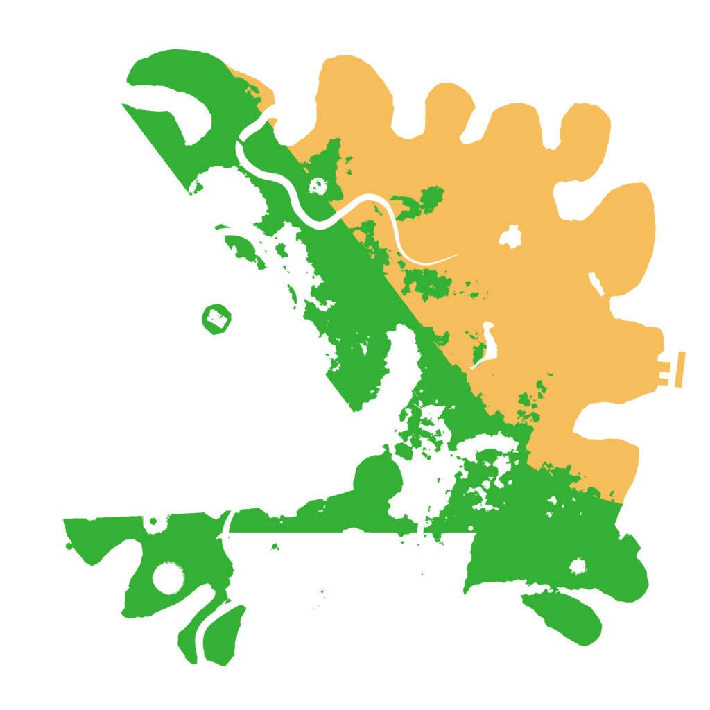 Biome Rust Map: Procedural Map, Size: 4000, Seed: 644676