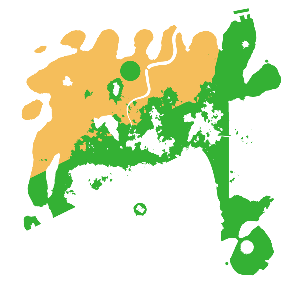 Biome Rust Map: Procedural Map, Size: 4000, Seed: 242223397