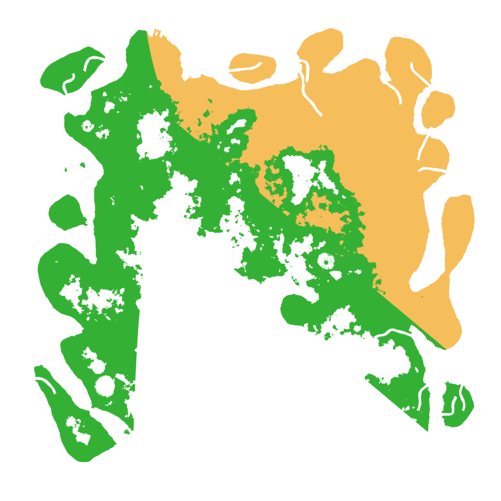 Biome Rust Map: Procedural Map, Size: 4500, Seed: 800842069