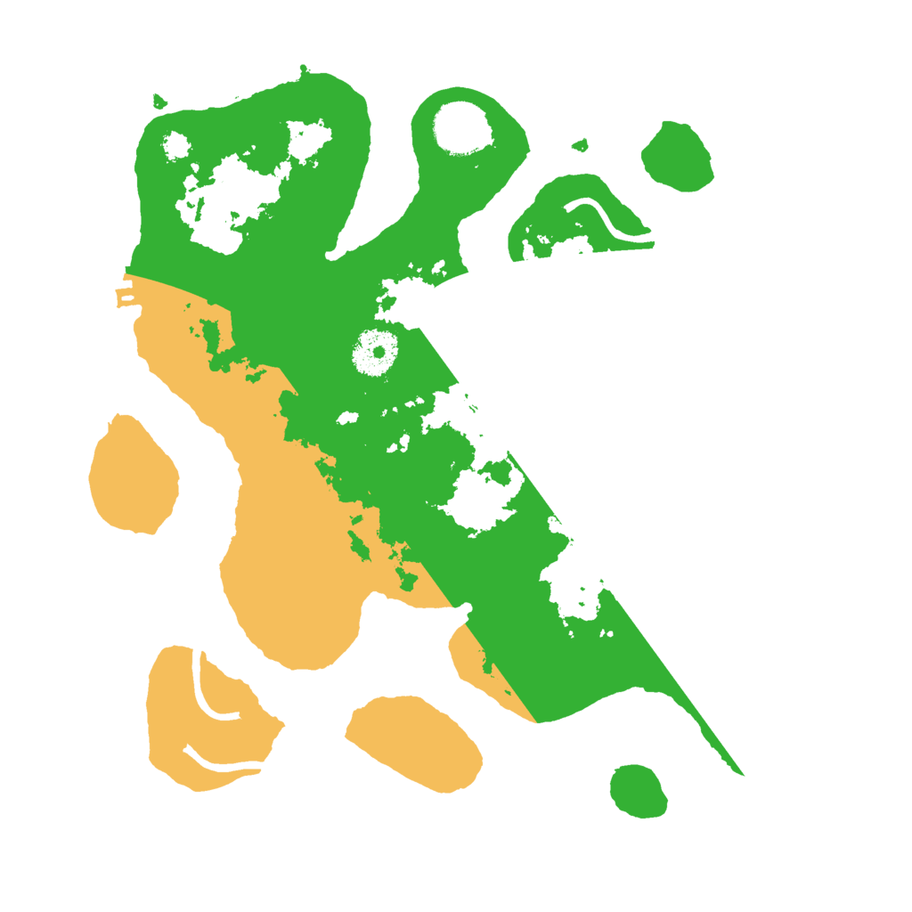 Biome Rust Map: Procedural Map, Size: 3000, Seed: 947955249