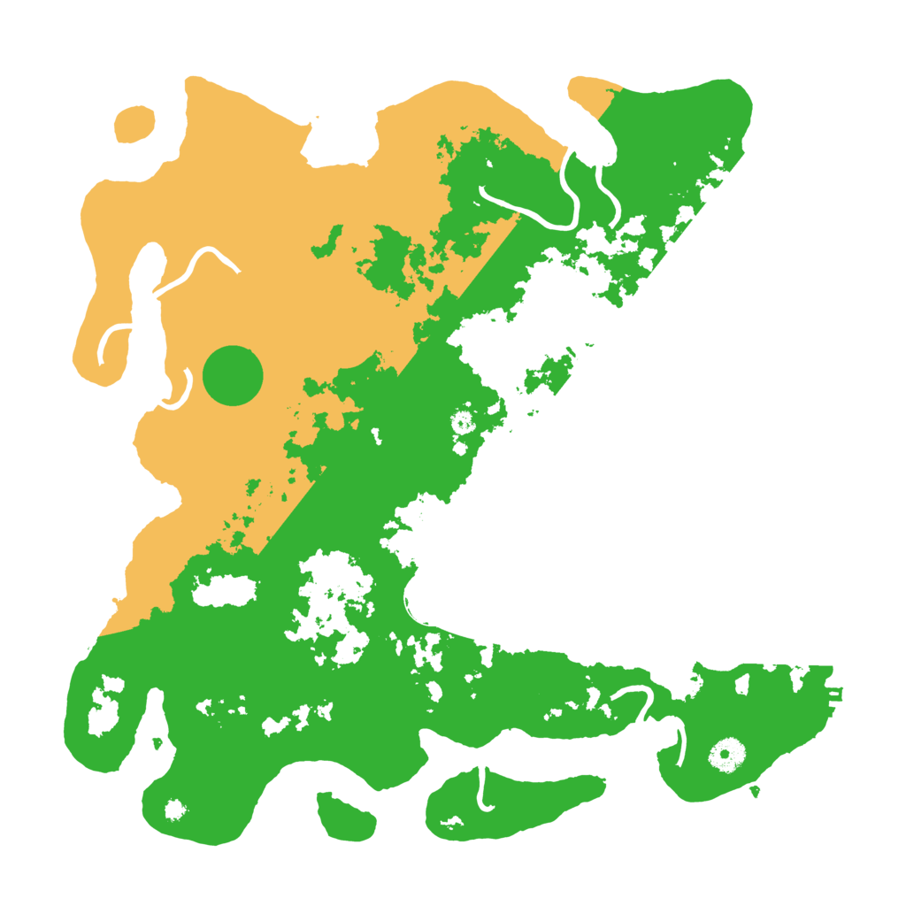 Biome Rust Map: Procedural Map, Size: 3950, Seed: 1800107216