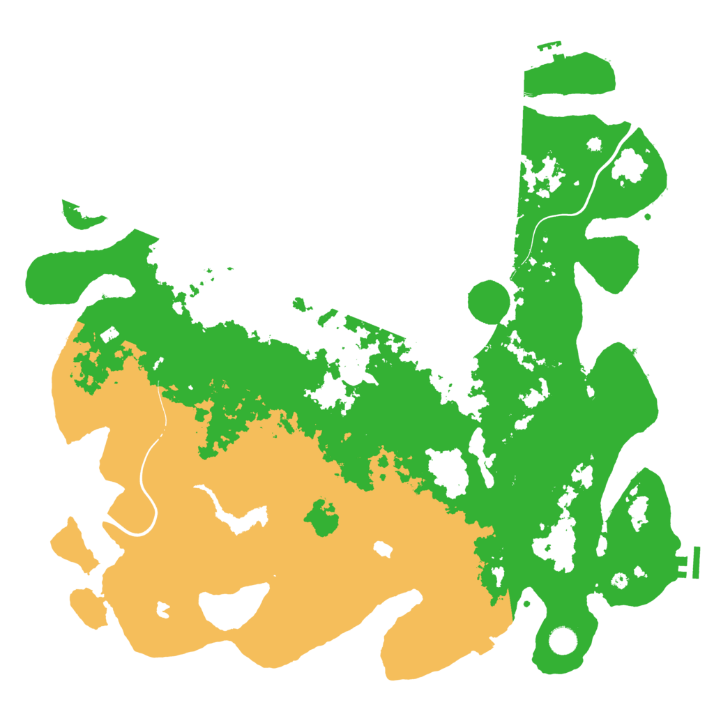 Biome Rust Map: Procedural Map, Size: 4500, Seed: 122619426