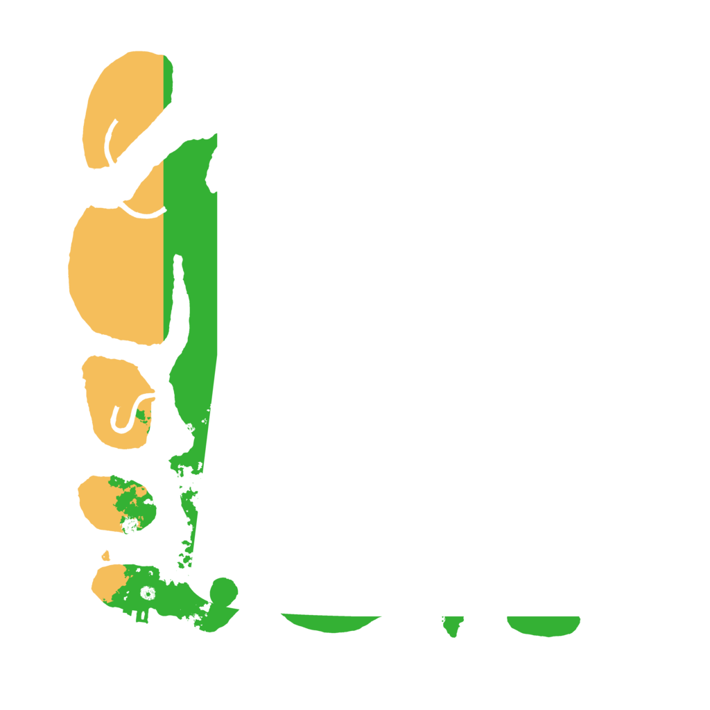 Biome Rust Map: Procedural Map, Size: 3600, Seed: 2525647