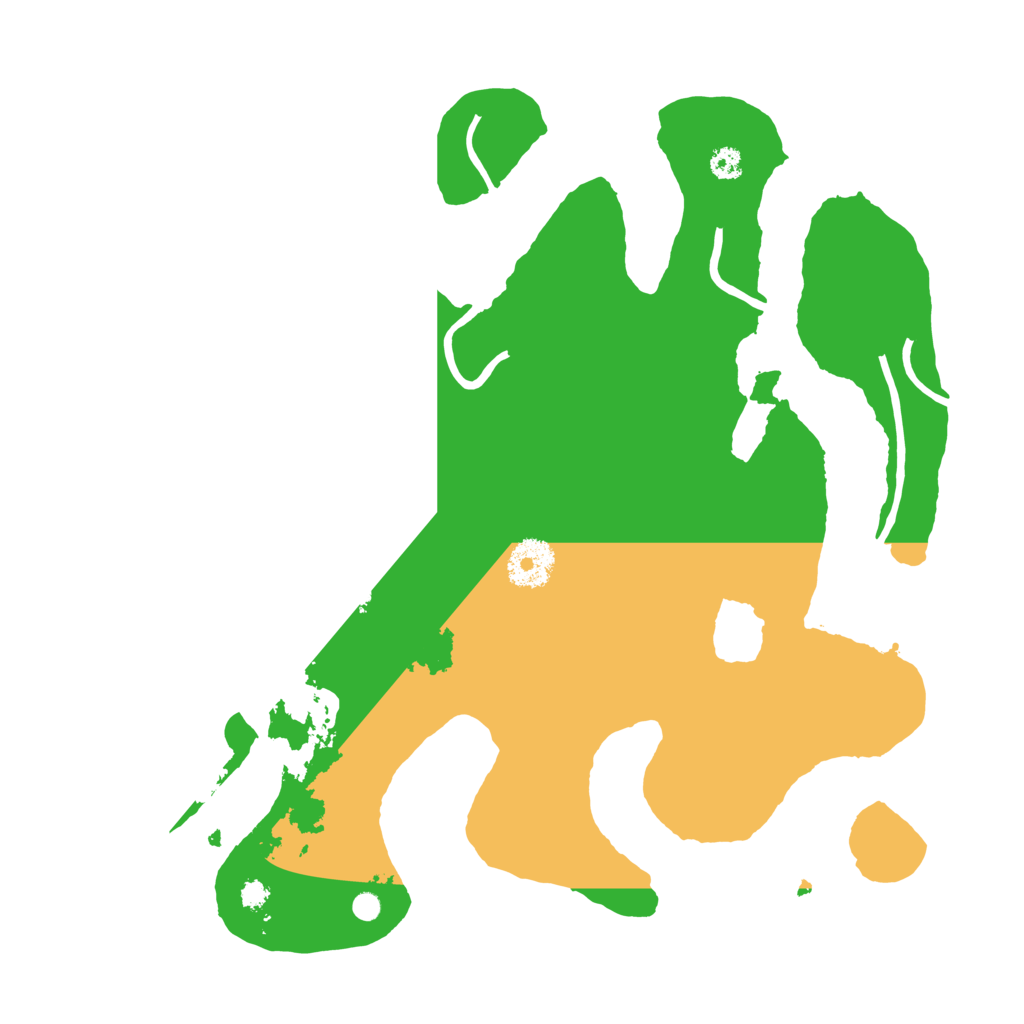 Biome Rust Map: Procedural Map, Size: 3200, Seed: 2348907