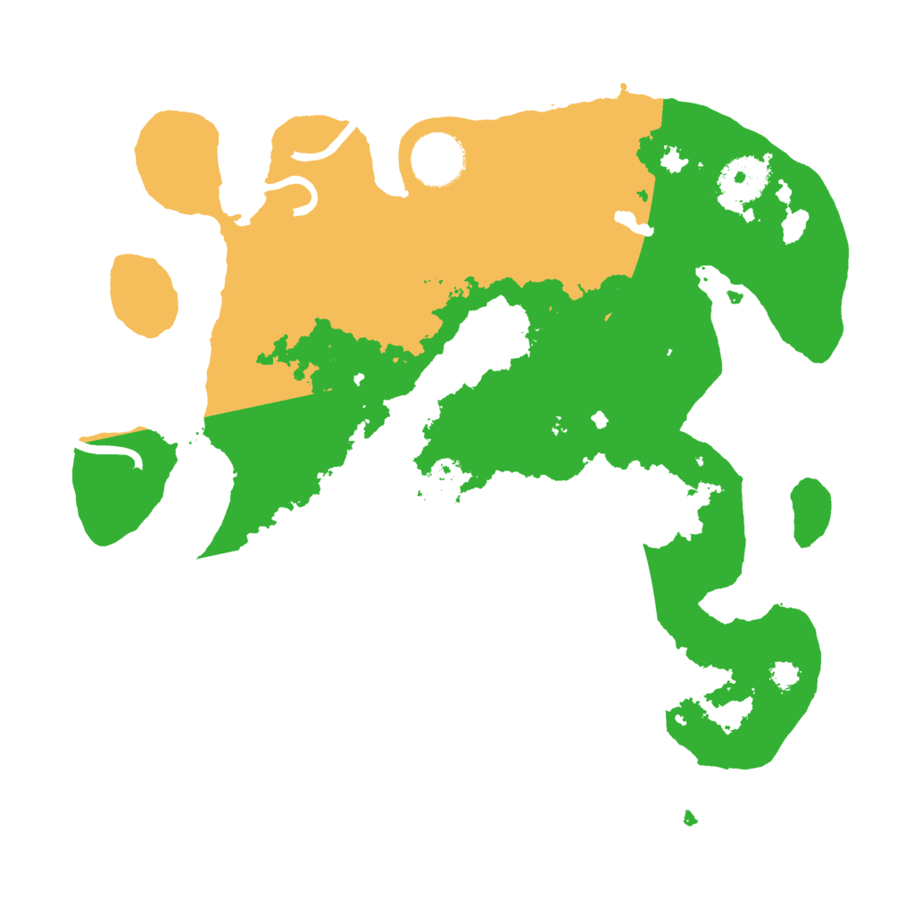 Biome Rust Map: Procedural Map, Size: 3000, Seed: 272103