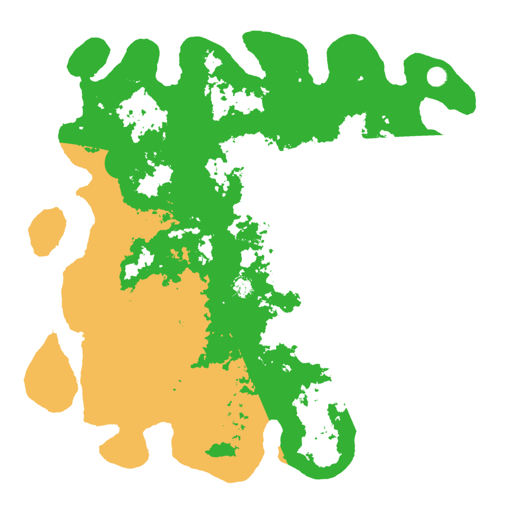 Biome Rust Map: Barren, Size: 4500, Seed: 2865