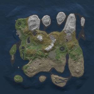 Thumbnail Rust Map: Procedural Map, Size: 2900, Seed: 3066, 11 Monuments