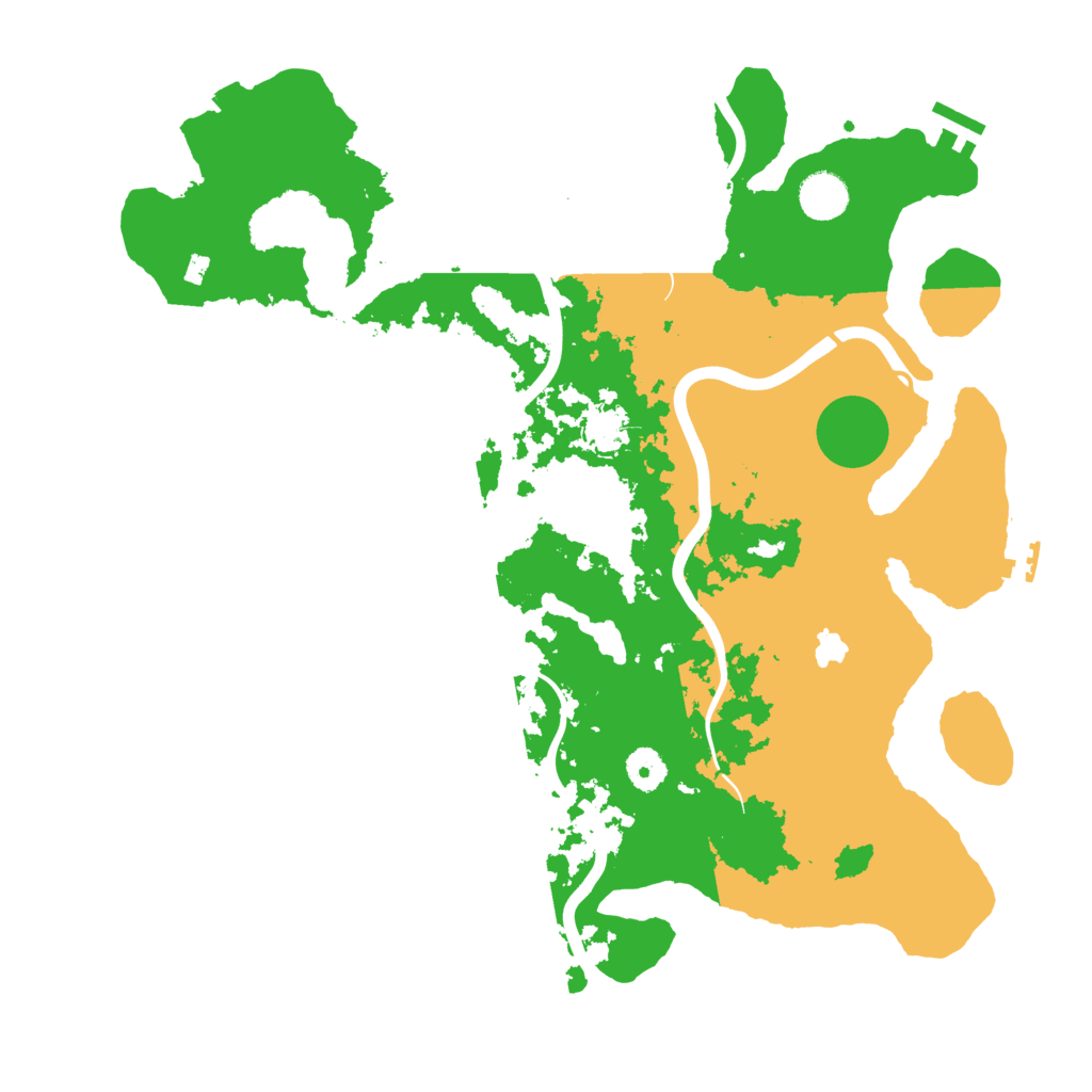 Biome Rust Map: Procedural Map, Size: 4000, Seed: 1785084609