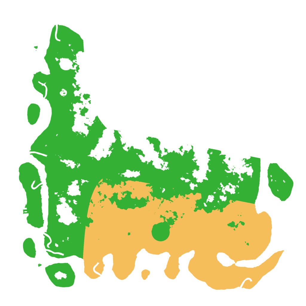 Biome Rust Map: Procedural Map, Size: 4500, Seed: 724248179