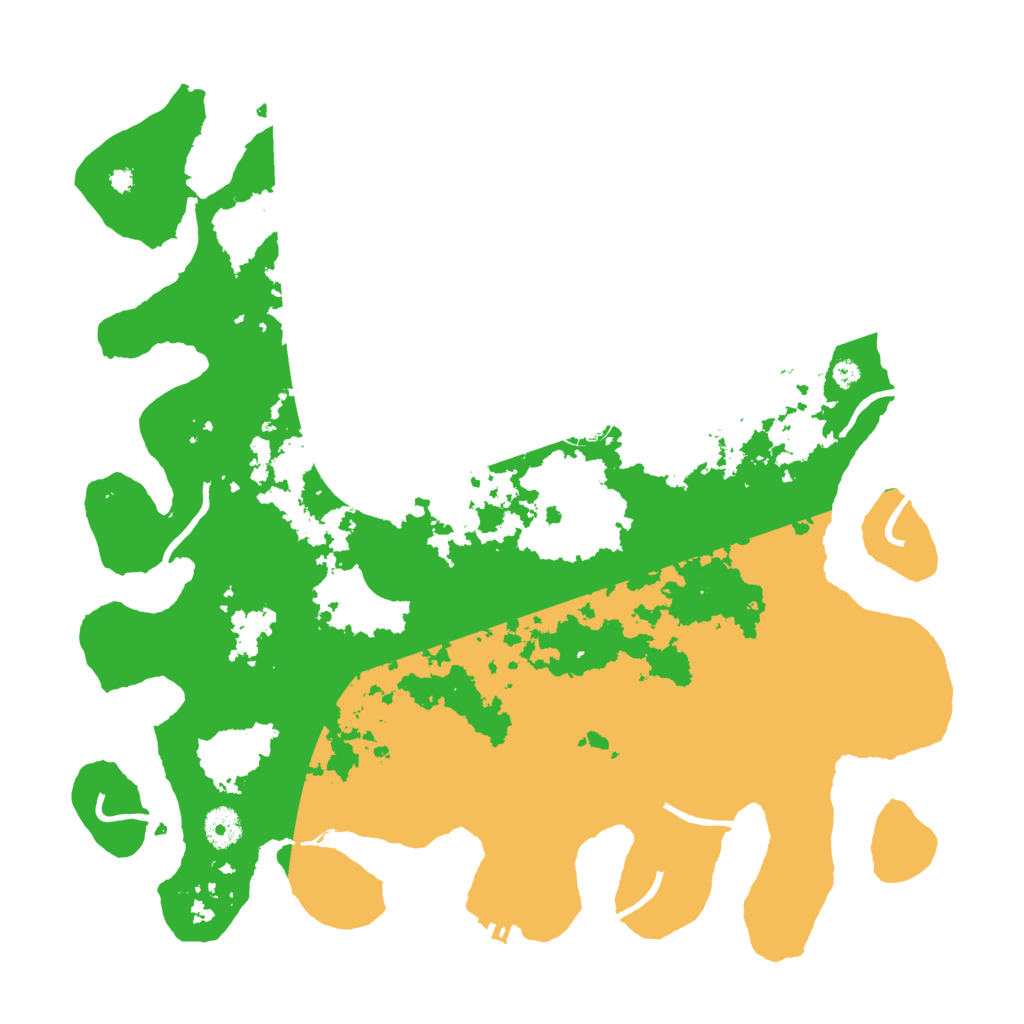 Biome Rust Map: Procedural Map, Size: 3950, Seed: 1385495811
