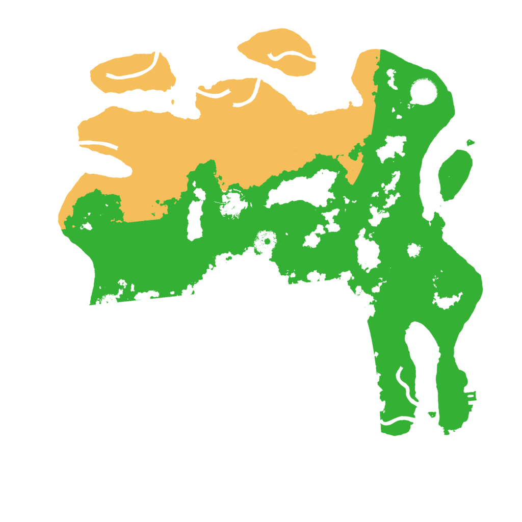 Biome Rust Map: Procedural Map, Size: 3500, Seed: 3737697