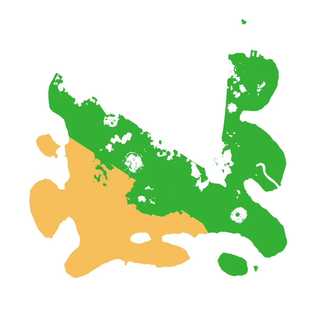 Biome Rust Map: Procedural Map, Size: 3000, Seed: 1160309187