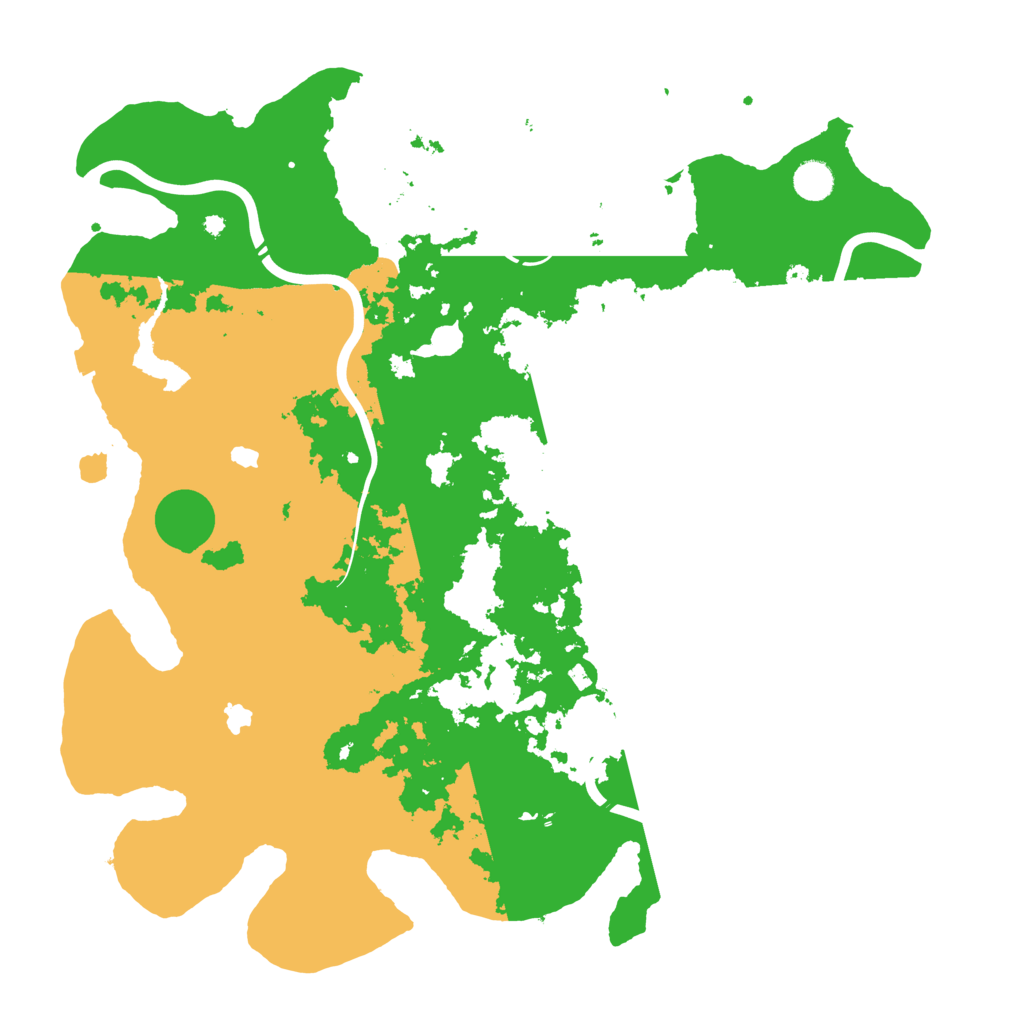 Biome Rust Map: Procedural Map, Size: 4500, Seed: 816388959