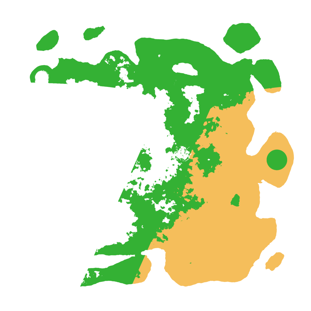 Biome Rust Map: Barren, Size: 4000, Seed: 5373