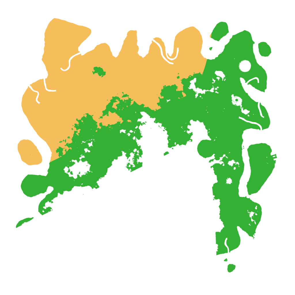 Biome Rust Map: Procedural Map, Size: 4400, Seed: 365