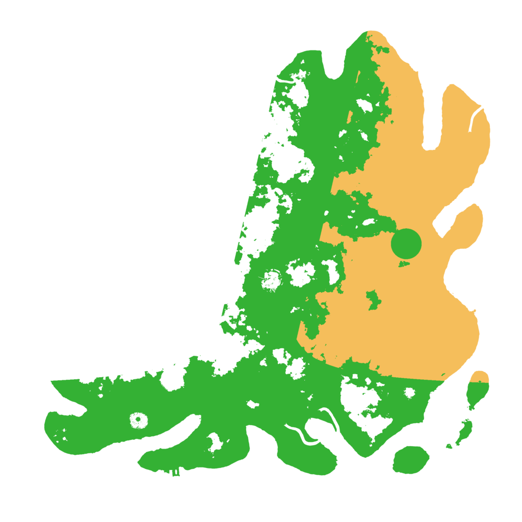 Biome Rust Map: Procedural Map, Size: 4500, Seed: 1225172882