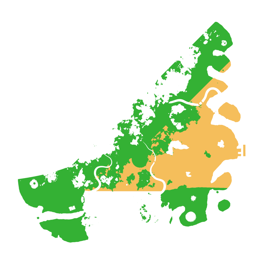 Biome Rust Map: Procedural Map, Size: 4500, Seed: 6882