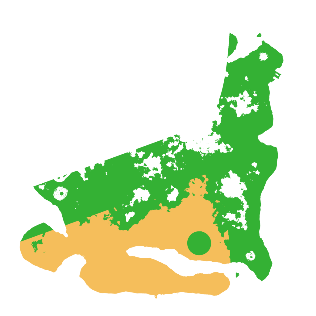 Biome Rust Map: Procedural Map, Size: 3500, Seed: 255835908