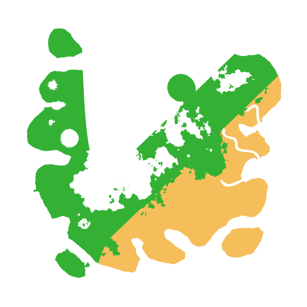 Biome Rust Map: Procedural Map, Size: 3000, Seed: 113409024