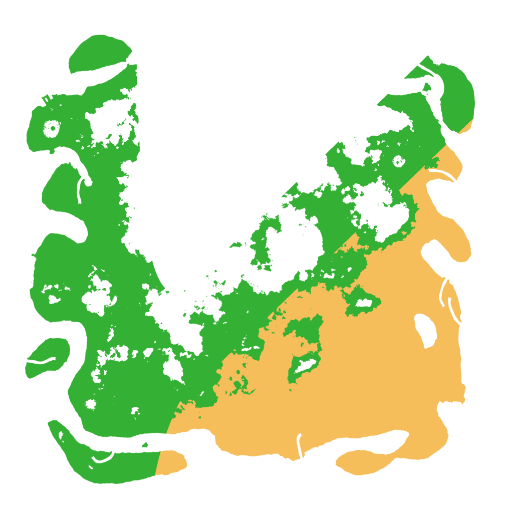 Biome Rust Map: Procedural Map, Size: 4500, Seed: 486536569