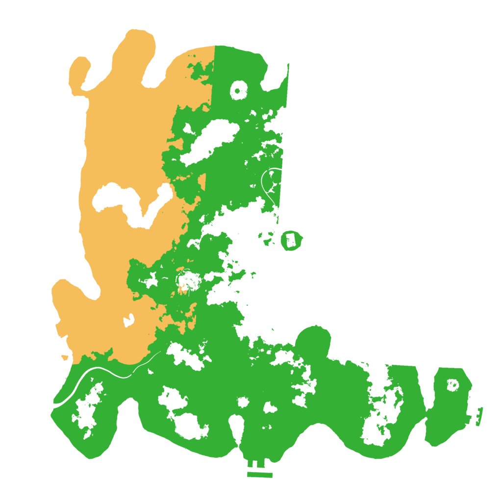 Biome Rust Map: Procedural Map, Size: 4000, Seed: 127332773