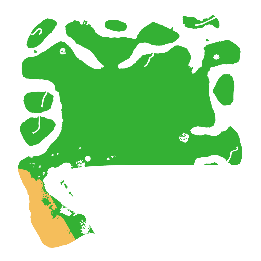 Biome Rust Map: Procedural Map, Size: 4096, Seed: 101309