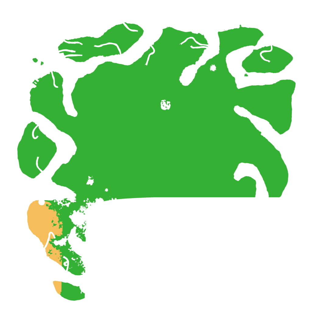 Biome Rust Map: Procedural Map, Size: 4500, Seed: 21309