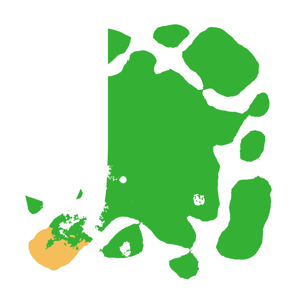 Biome Rust Map: Barren, Size: 3750, Seed: 87875533