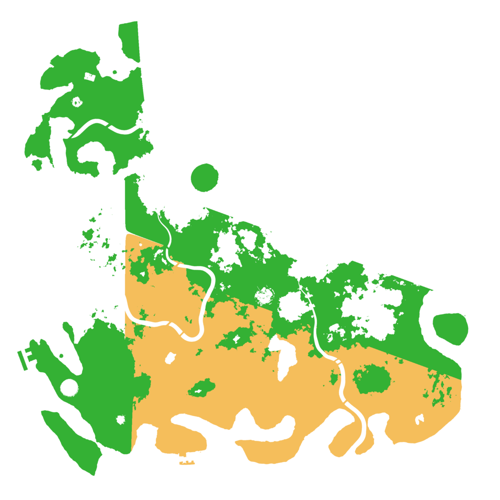 Biome Rust Map: Procedural Map, Size: 5000, Seed: 108637313