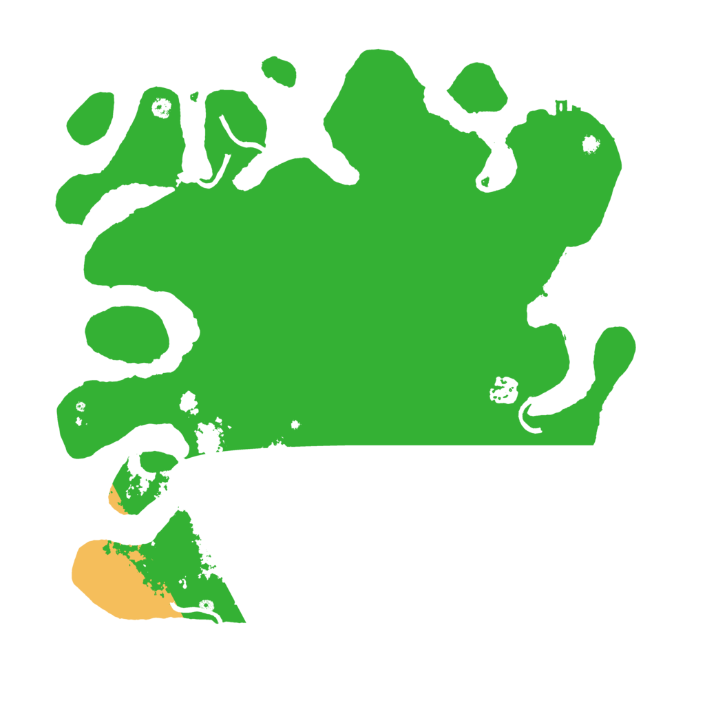 Biome Rust Map: Procedural Map, Size: 3699, Seed: 500052