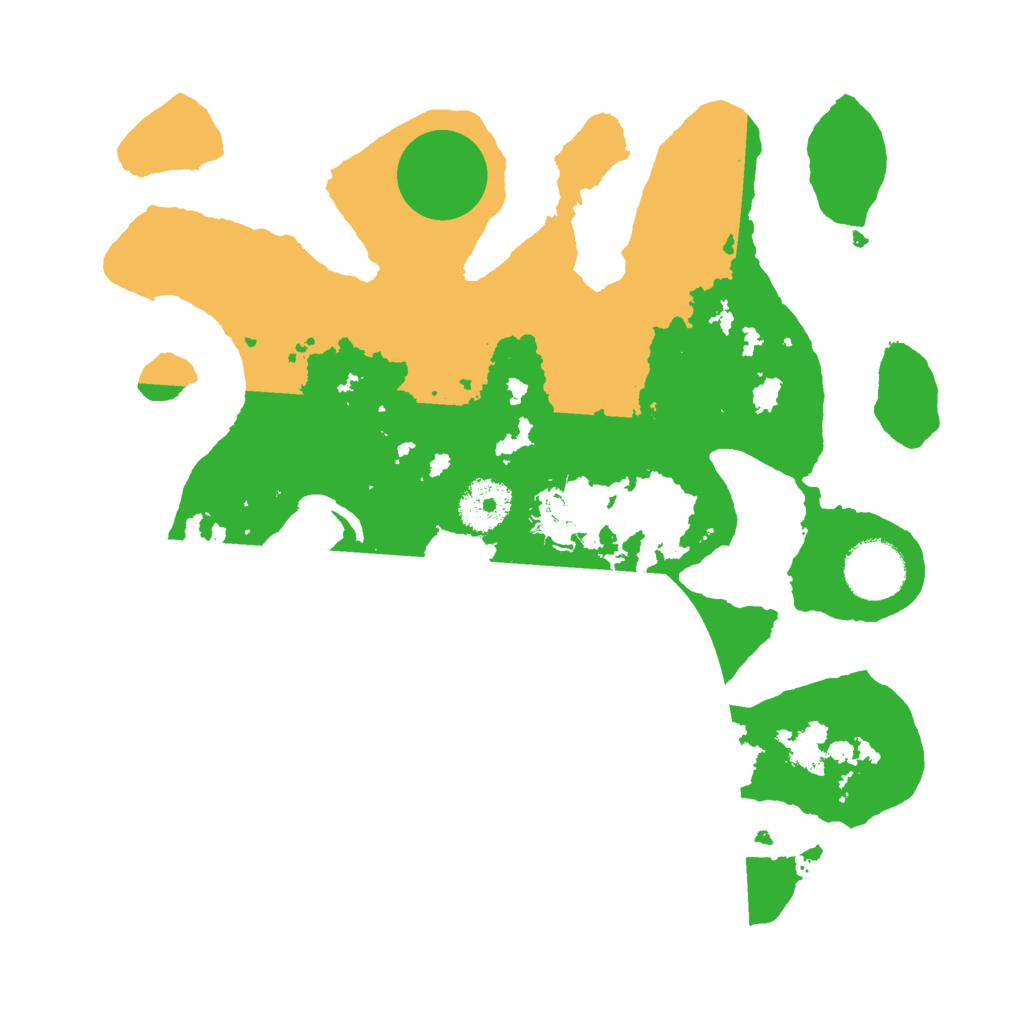 Biome Rust Map: Procedural Map, Size: 3000, Seed: 813