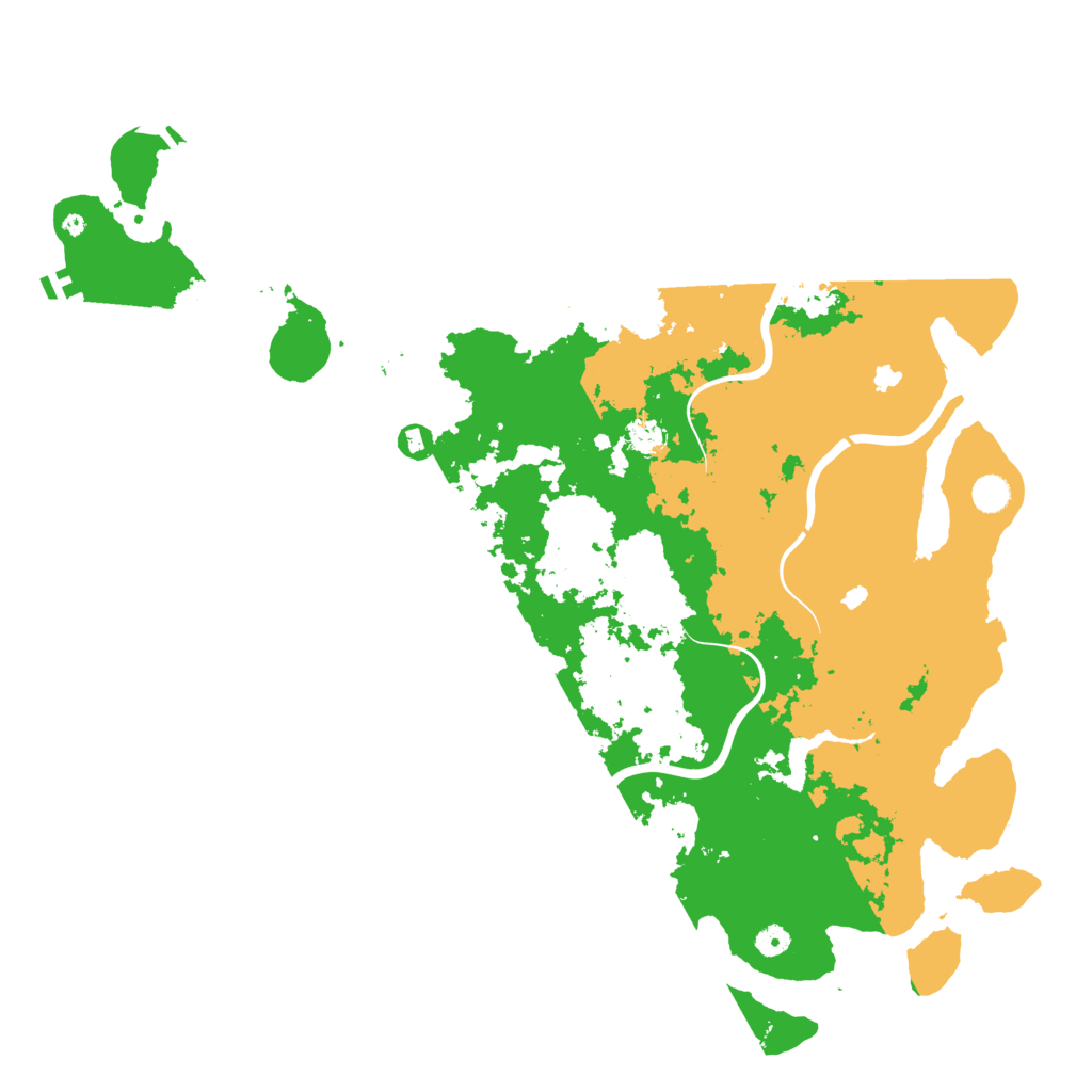 Biome Rust Map: Procedural Map, Size: 5058, Seed: 843339690
